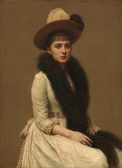 Porträt von Sonia von Ignace Henri Jean Fantin Latour